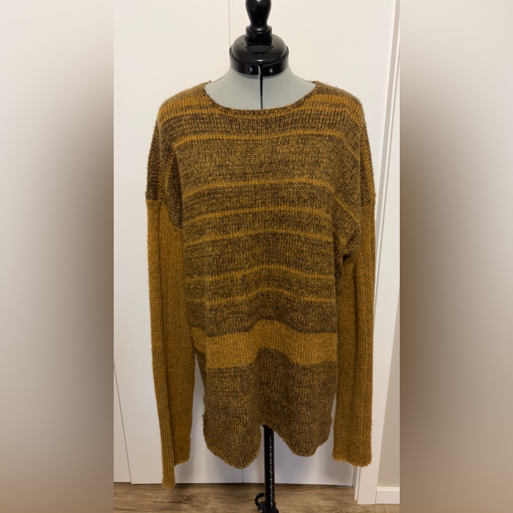 Brown Unif Wool blend sweater size large